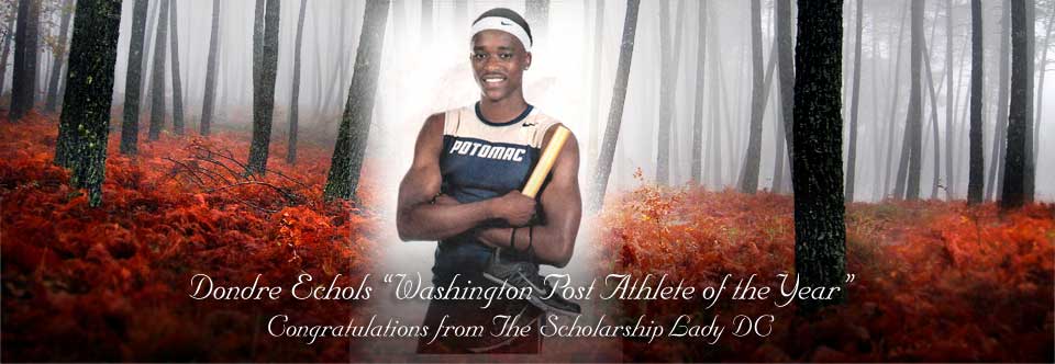 Dondre Echols “Washington Post Athlete of the Year”
